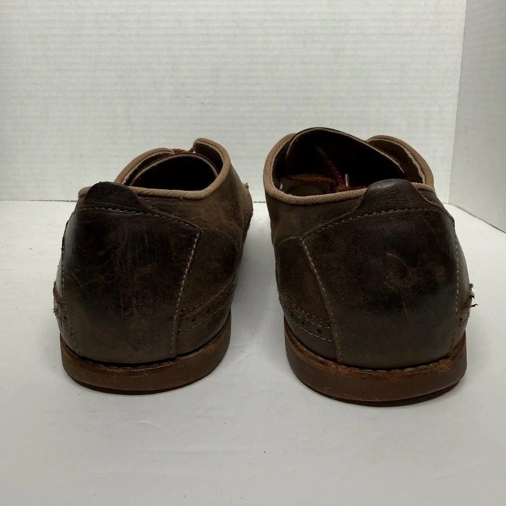 Olukai Honolulu Lace Mens Size 11 Brown Leather Derby Shoes 10290-6313 Casual